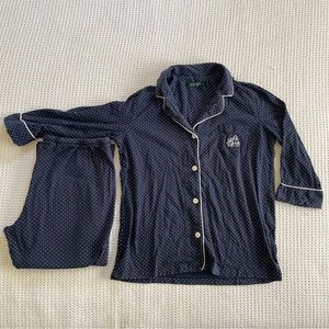Women’s Ralph Lauren Pajama Set Size Medium